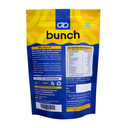Bunch Dried Blueberry | 200gm
