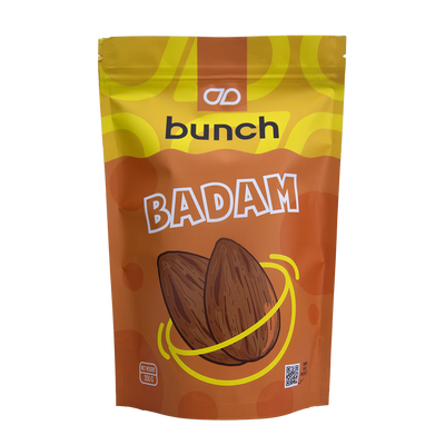 Premium Jumbo California Almonds (Badam) Jar | Crunchy & Nutritious Healthy Snack