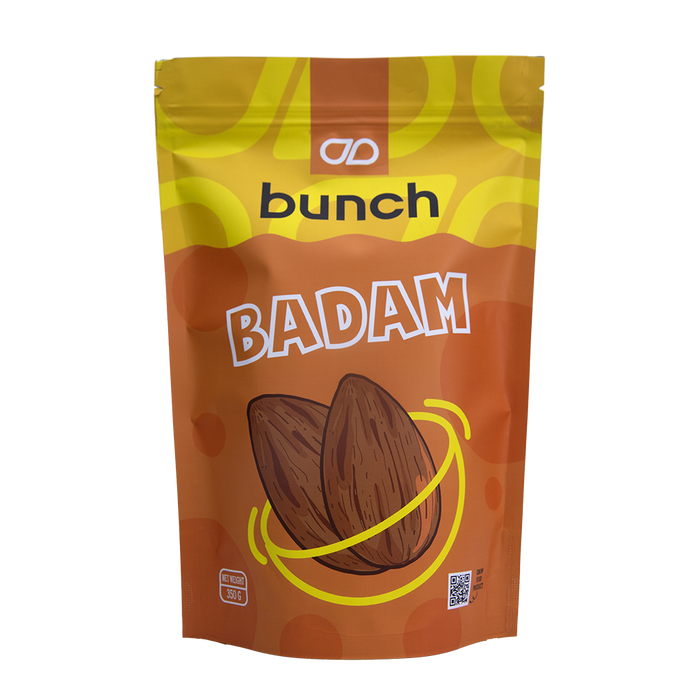 Premium Jumbo California Almonds (Badam) Jar | Crunchy & Nutritious Healthy Snack