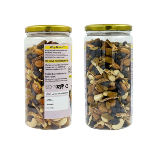 Panchmeva Dry Fruits Mix | Premium Traditional 5 Dry Fruits Blend | 500gm Jar