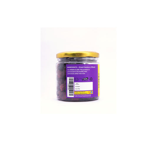 Dried Cranberry | 250gm Jar