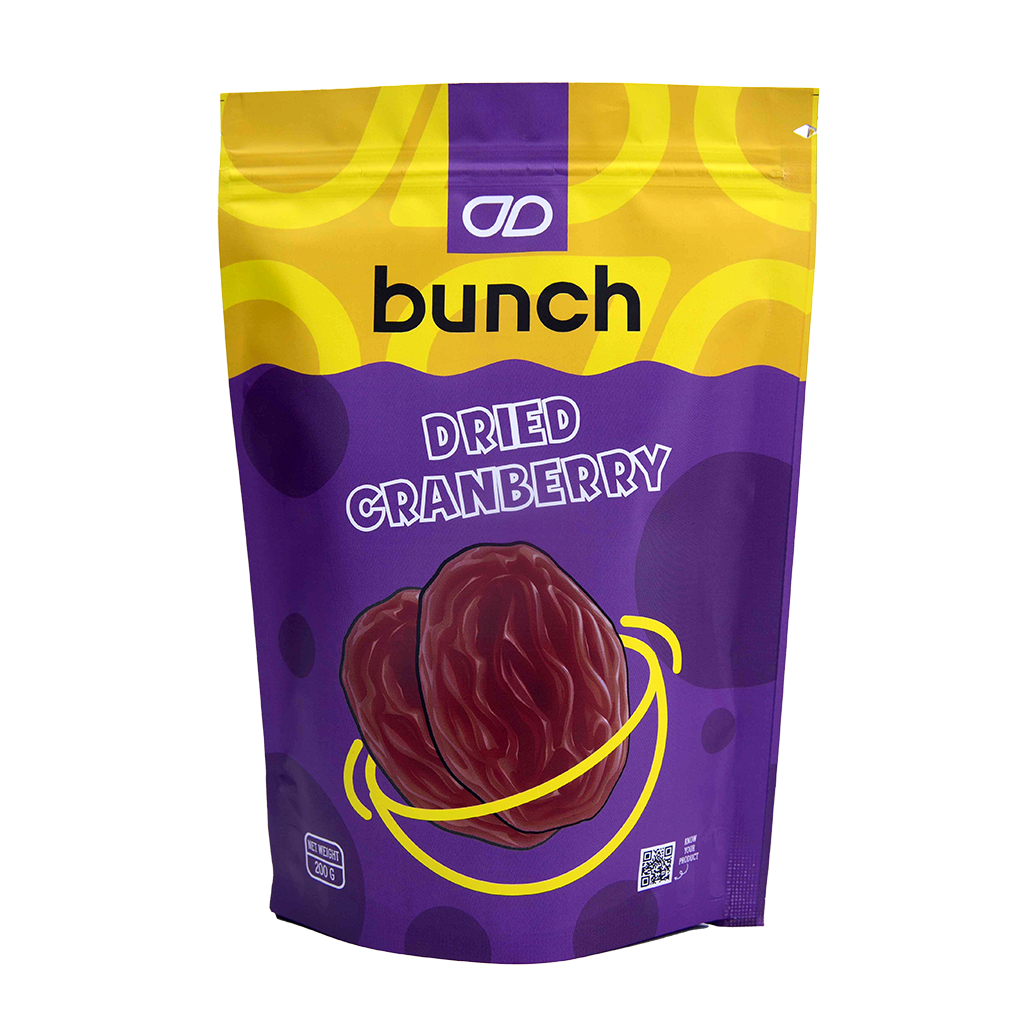Dried Cranberries | Antioxidant-Rich Healthy Snack | 200gm
