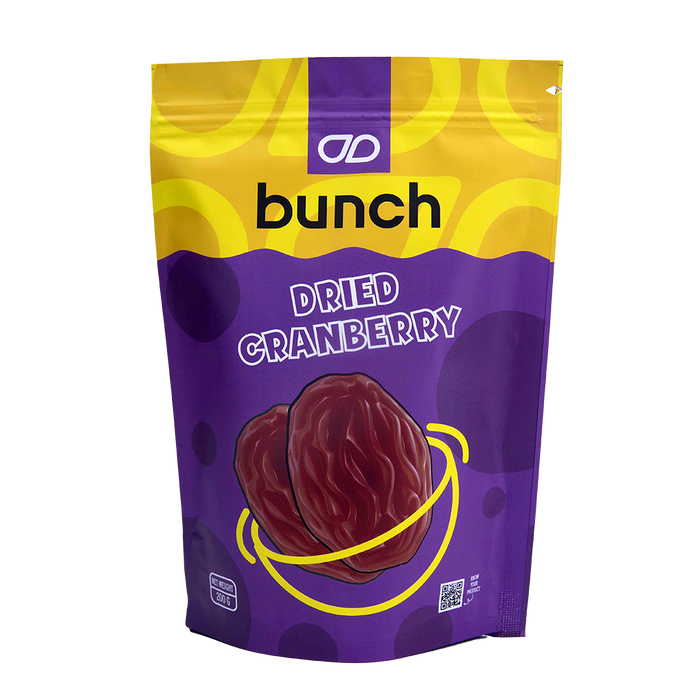 Dried Cranberries | Antioxidant-Rich Healthy Snack | 200gm
