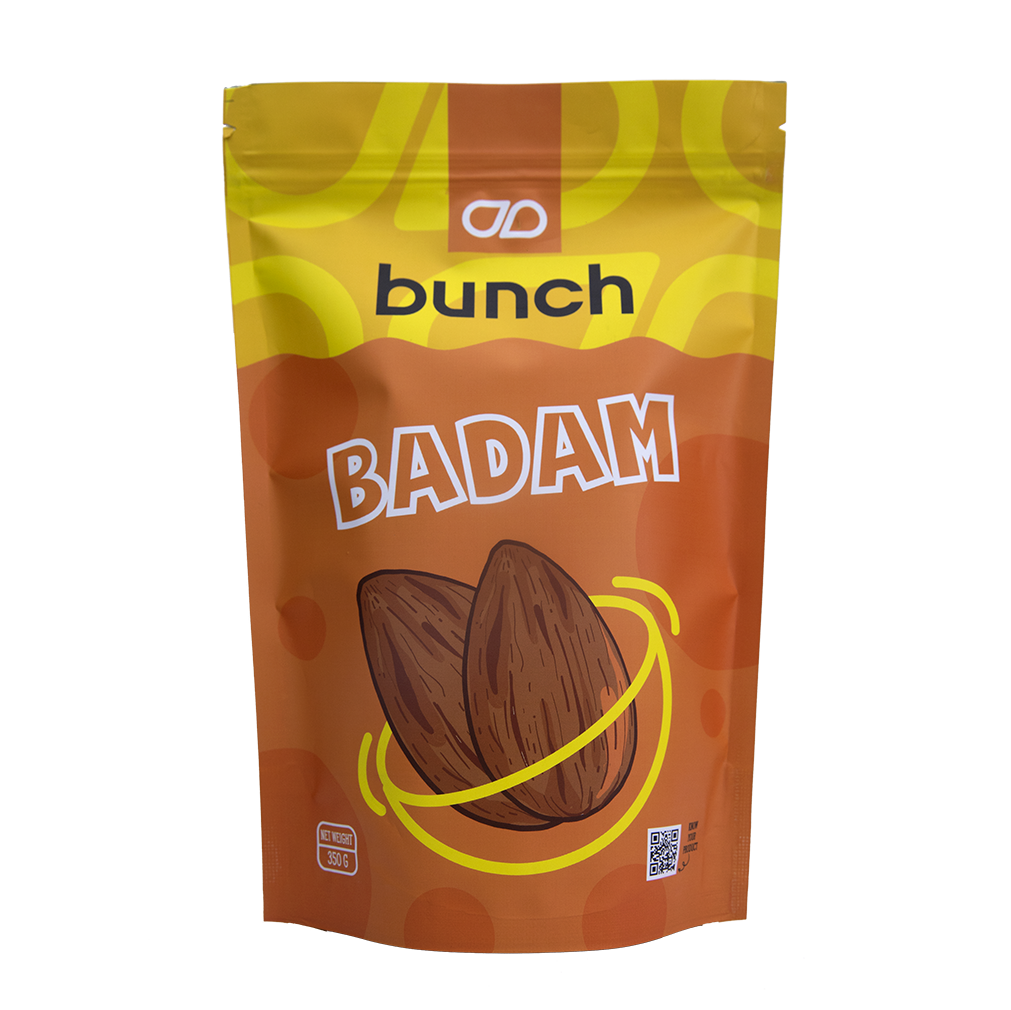 Premium Jumbo California Almonds (Badam) Jar | Crunchy & Nutritious Healthy Snack