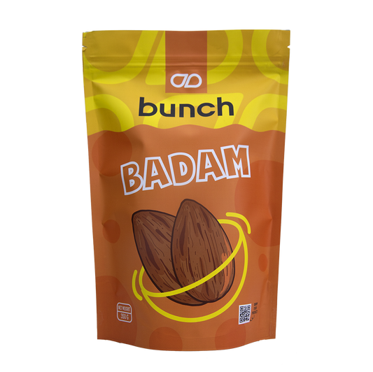 Premium California Almonds (Badam) Jar | Crunchy & Nutritious Healthy Snack