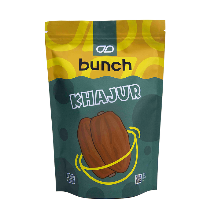Bunch Premium Kimia Dates (Khajoor) 200gm  | Soft Iranian Dates | Naturally Sweet Healthy Snack