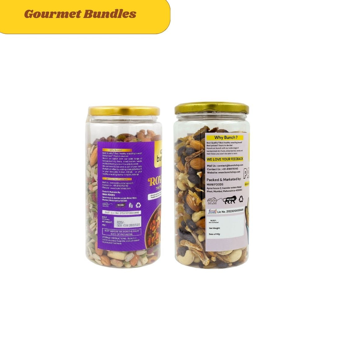 Combo - Royale 7-in-1 Trail mix | Panchmeva Trail mix Combo Pack - 1kg