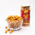 Pop Edit Blaze Pop Peri Peri Makhana 100g Jar | Olive Oil Roasted Fox Nuts | High Protein Healthy Snack