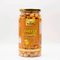 Pop Edit Cheesy Charm – Cheese Makhana 100g Jar | Roasted Fox Nuts in Olive Oil