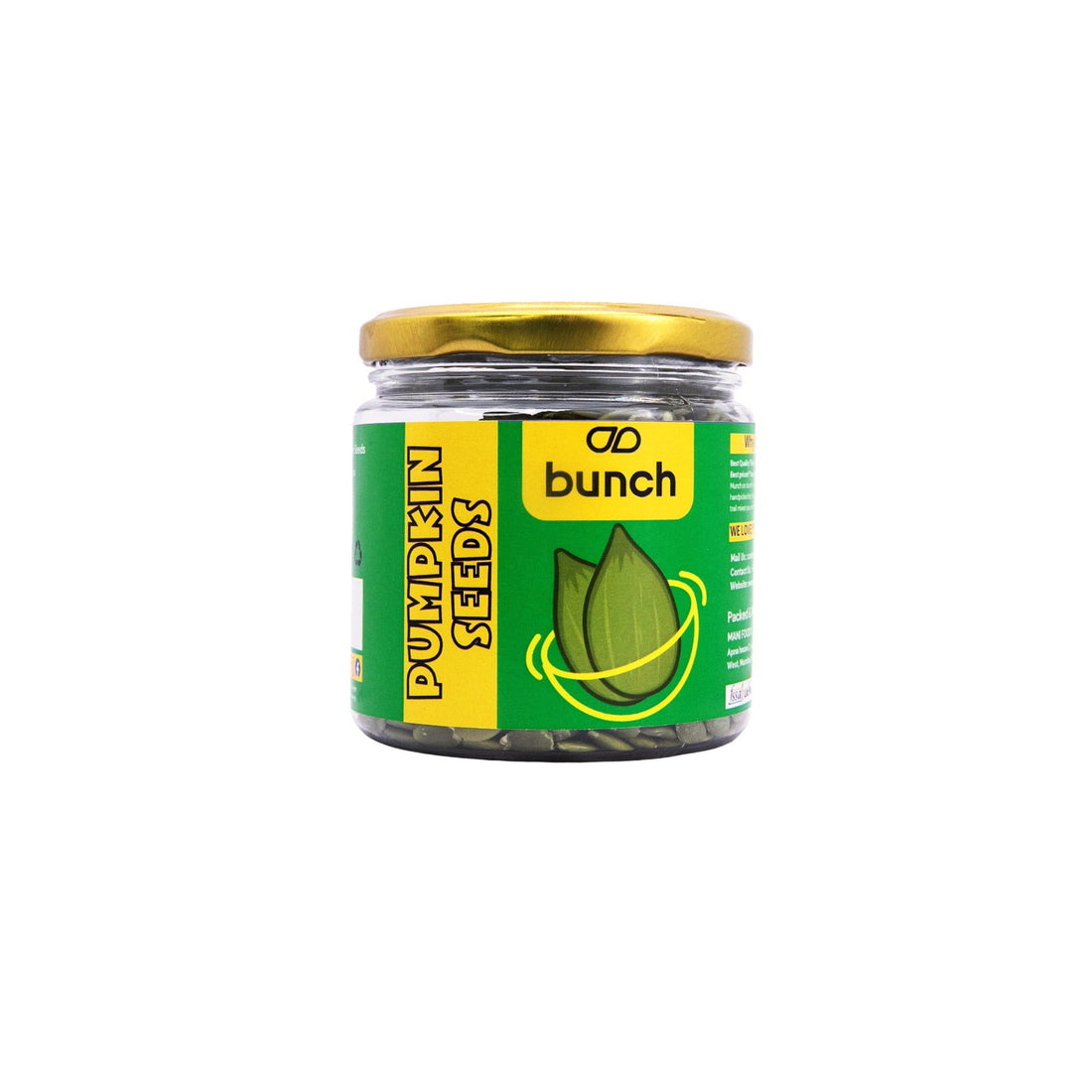 Bunch Pumpkin Seeds | High Protein & Fibre | 200gm