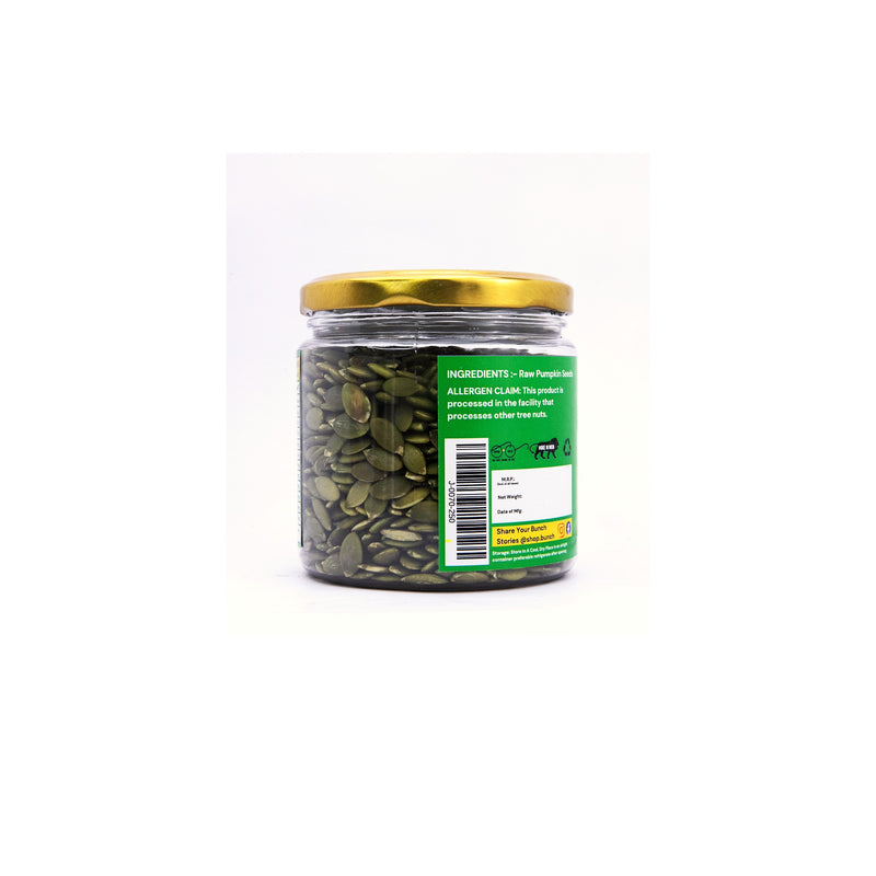 Bunch Pumpkin Seeds | High Protein & Fibre |240gm Jar