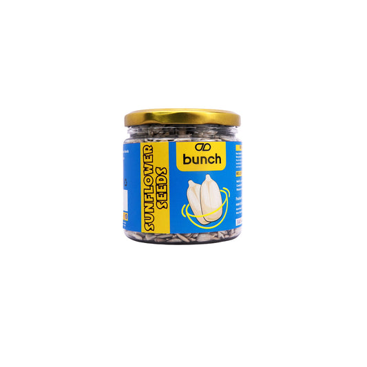Bunch Premium Sunflower Seeds | High Protein Superfood |240gm Jar