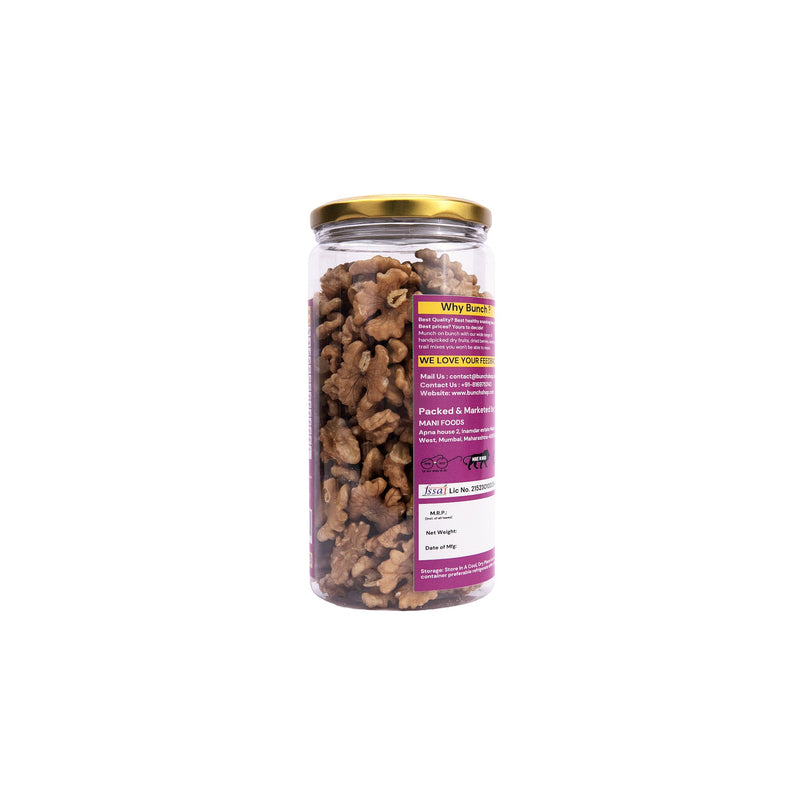 Chilean Walnut Kernels (2 Pieces) | High Omega-3 Akhrot | Healthy Everyday Snacking 350gm Jar