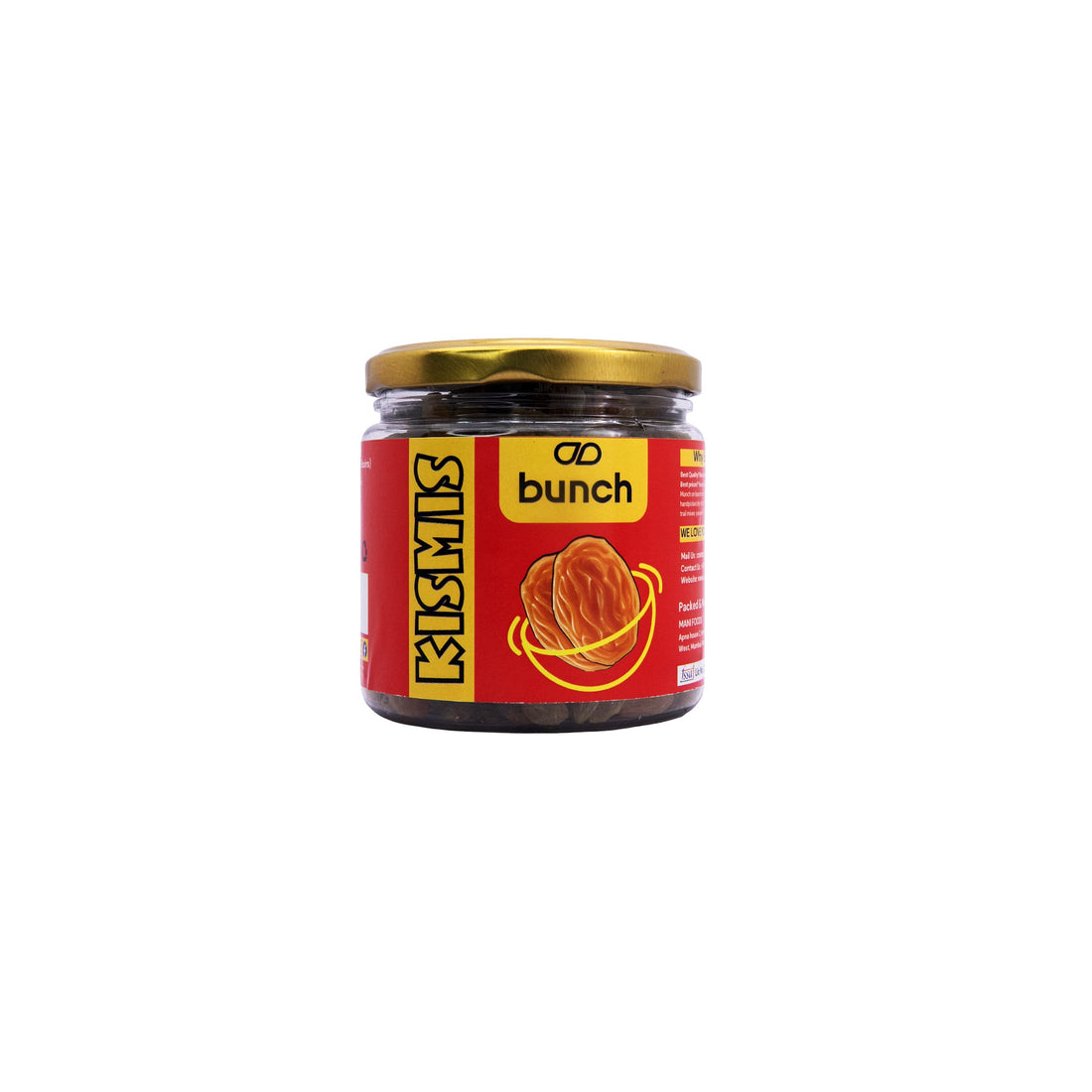 Bunch Brown Indian Raisins | Premium Kishmish | 200gm