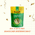 Bunch Premium Roasted Pistachios (Pista) 350g | Healthy  Snack | Crunchy & Protein Rich Nuts b2g2