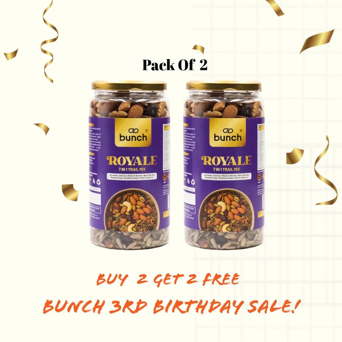 Royale 7-in-1 Trail Mix Combo Pack (2 x 500gm) B2G2