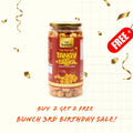 Pop Edit Blaze Pop Peri Peri Makhana 100g Jar | Olive Oil Roasted Fox Nuts | High Protein Healthy Snack