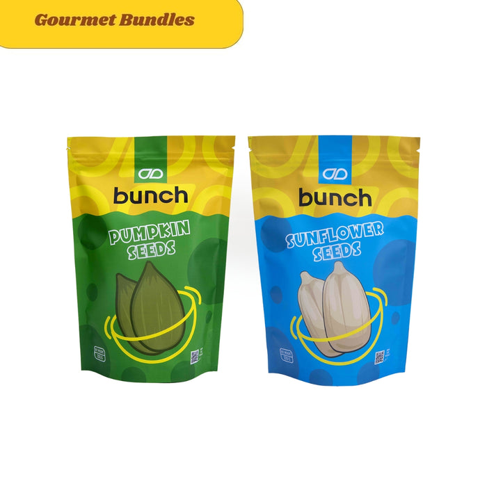 Bunch Pumpkin Seeds & Sunflower Seeds| High Protein & Fibre | (pack of 2) Combo 400gm