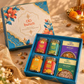 BUNCH Premium Festive Gift Hamper – Assorted Flavoured Makhana, Royale 7-in-1 Trail Mix & Swasth 5-in-1 Seed Mix