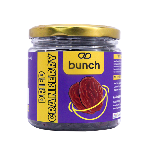 Dried Cranberry | 250gm Jar