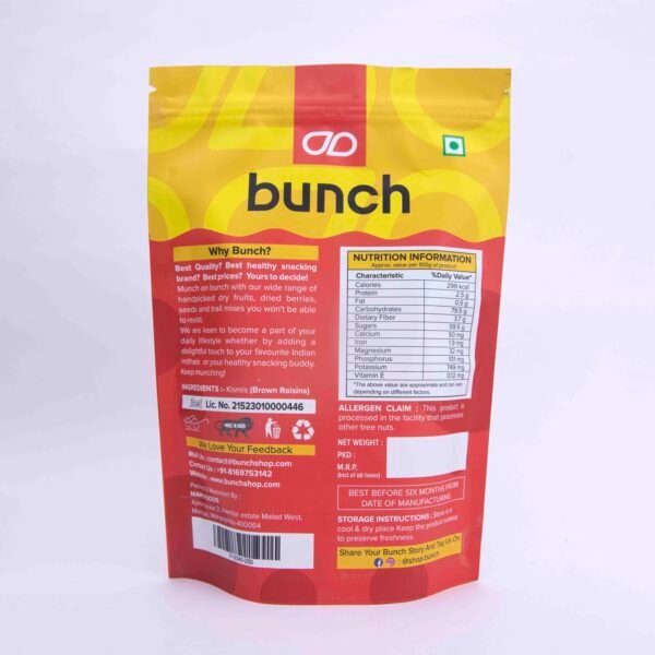 Bunch Indian Raisins | Kismis | 200g - Image 2