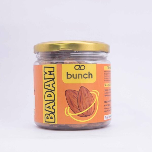 Bunch California Almonds (Badam) | Jars - Image 4