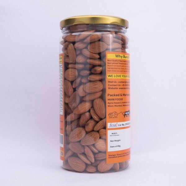 Bunch California Almonds (Badam) | Jars - Image 2