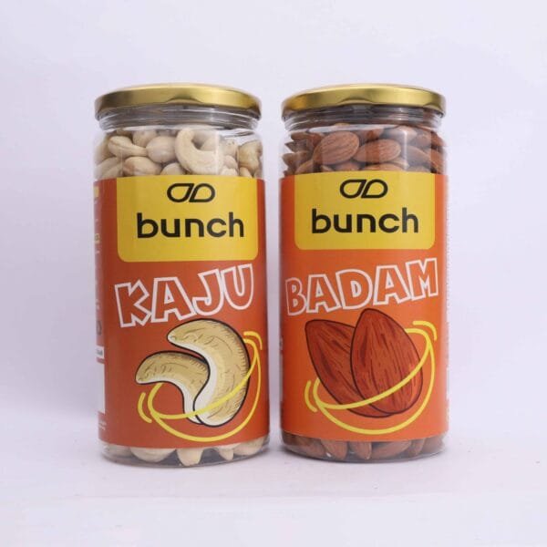 Combo - Almond Cashew Jar (Pack of 2) - 1kg