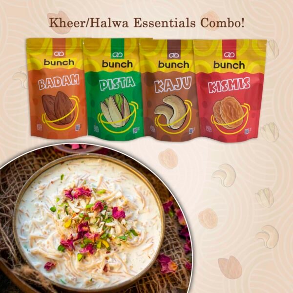Combo - Kheer / Halwa Essentials (Pack of 4) - 800gm