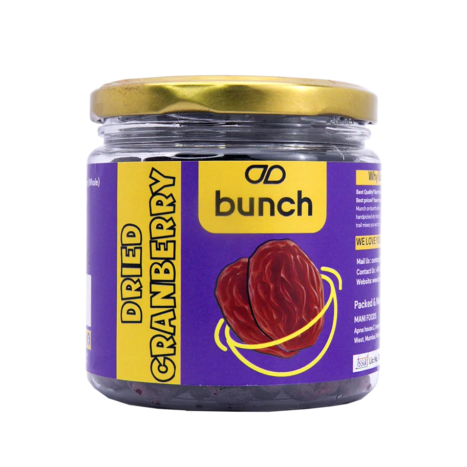 Dried Cranberry | 250gm Jar