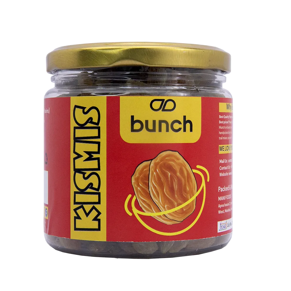 Brown Indian Raisins | 250gm Jar